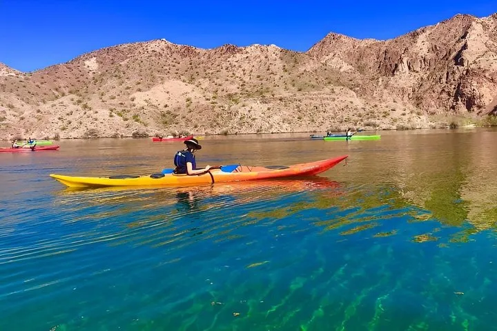 Self-Guided Emerald Cave Kayak Rental at Willow Beach
