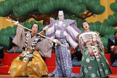 Kabuki and Kabuki Music by National Theatre in Asakusa Tokyo