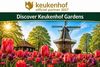 Amsterdam Airport: Tour to Keukenhof incl. Ticket & Flex Return