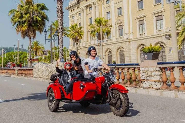 Full-Day Barcelona Tour by Sidecar Motorcycle
