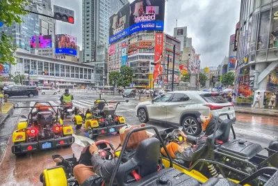 Tokyo Go Kart Tour Shibuya Crossing and Tokyo Tower