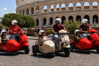 Vespa Sidecar Tour : Express Highlights of Rome