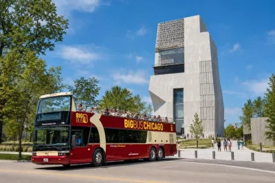 Open top Bus Shuttle to South Side and Obama Presidential Center