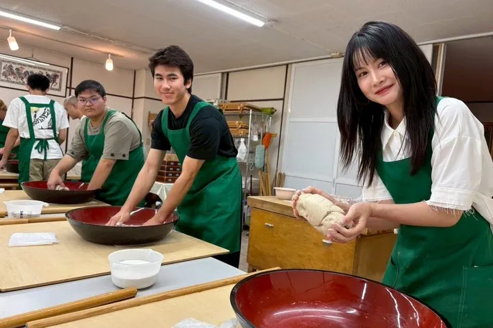 Authentic Tokyo Soba Making Experience with a Soba Chef