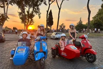 Vintage Vespa Sidecar Tour of Rome with Maritozzo Treat
