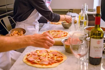 The Italian Way: Pizza and Gelato Class with Unlimited Wine