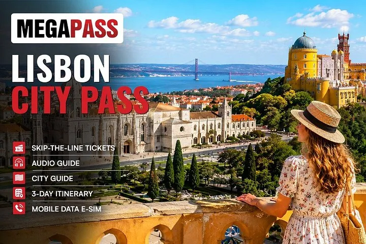 Lisbon & Sintra Pass: Pena Palace, Jerónimos & Regaleira