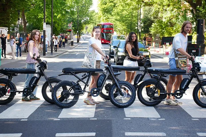 Beatles London E-Bike Tour with Abbey Road and Savile Row