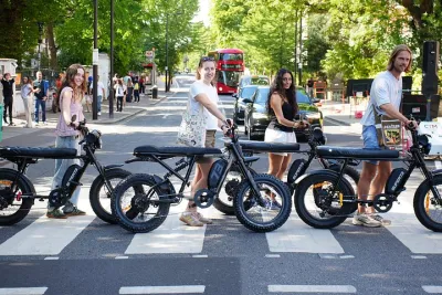 Beatles London E-Bike Tour with Abbey Road and Savile Row