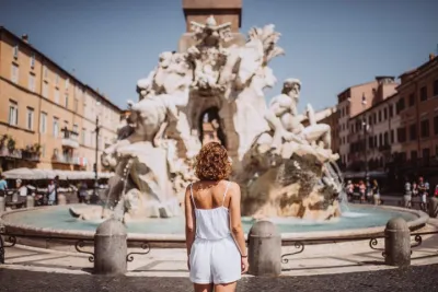 Rome Private Walk Trevi Fountain and Castel Sant'Angelo