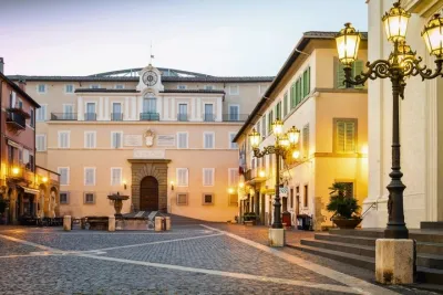 Access to the Apostolic Palace and Garden of Castel Gandolfo