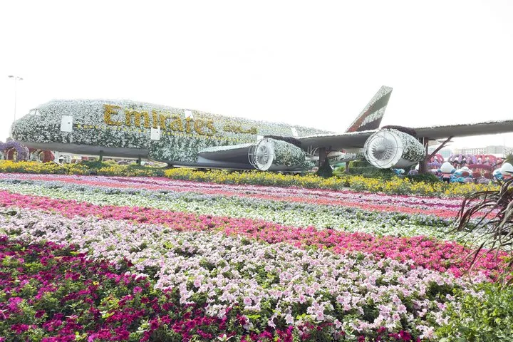 Dubai Miracle Garden and Global Village Tickets with Transfers