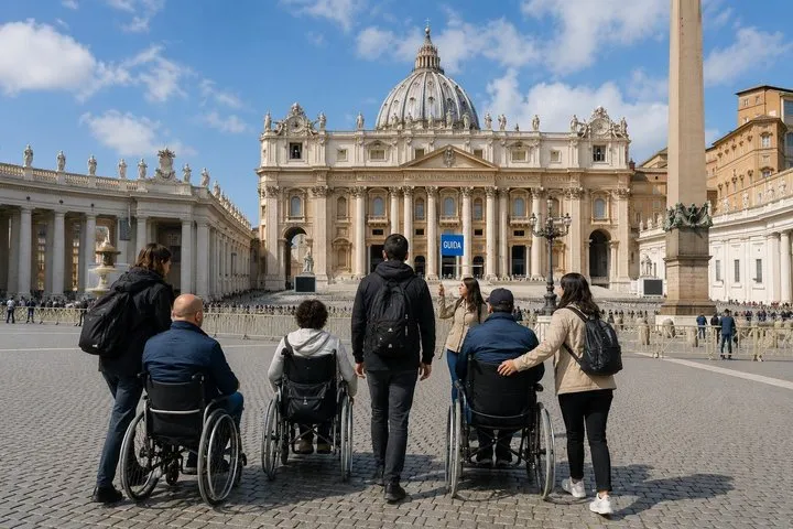 Guided Tour at St. Peter Basilica for Wheelchair Users