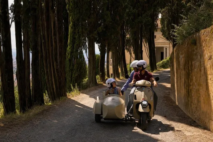 Vespa Sidecar Tour Highlights of Florence and the Hills