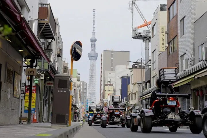 Official Japan Go-Kart Tokyo Skytree/Akihabara (IDP Required)