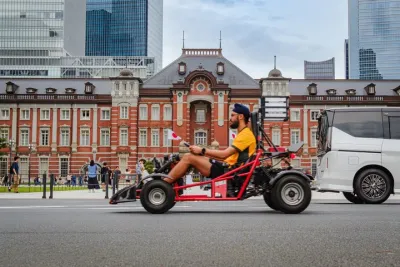 Tokyo Go-Kart Experience Through Ginza & Tokyo Bay (IDP Required)
