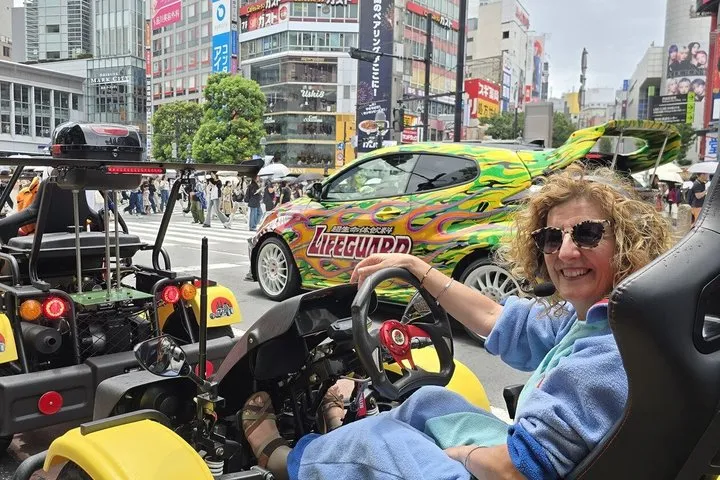 Tokyo Shibuya Go Kart Tour from Nihonbashi