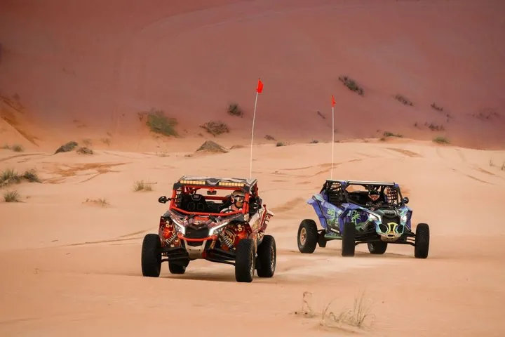 Luxury Desert Safari with Quad Bike,BBQ, Live shows Pick/Dropoff