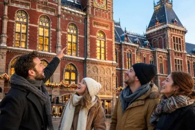 Amsterdam Christmas Carol Self-Guided Walking Tour Game