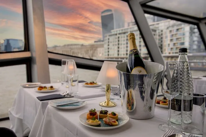 London Thames Dining Cruise: Lunch, Afternoon Tea or Dinner