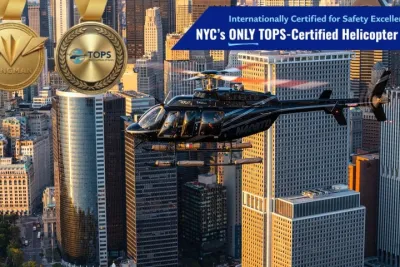 New York Fall Foliage Helicopter Tour from New Jersey