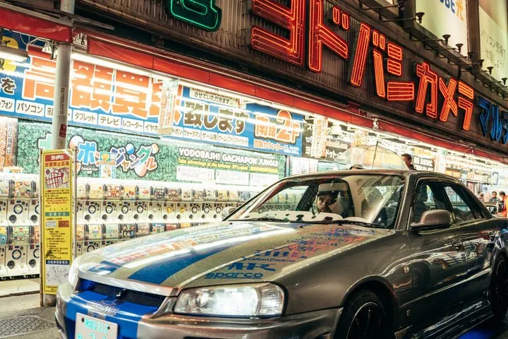 Tokyo and Daikoku Fast and Furious Skyline 34