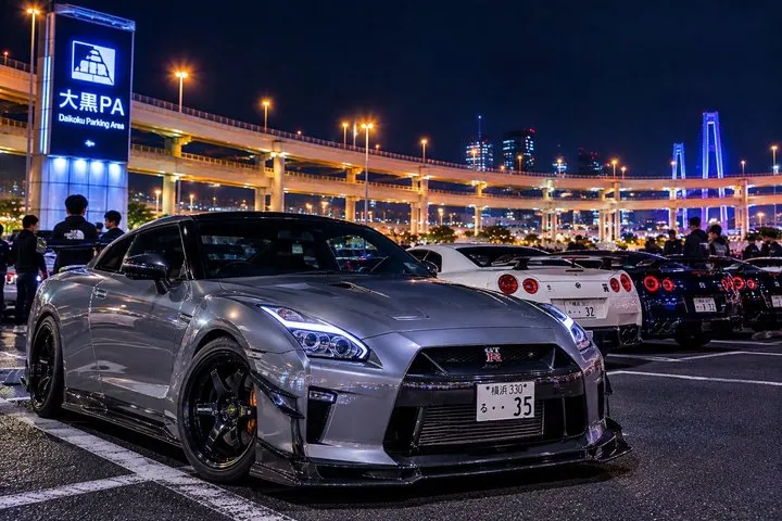 Daikoku PA Night Car Meet Tour from Tokyo and Yokohama