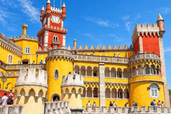 Private Sintra Day Tour at Pena Palace Regaleira Cascais and Roca