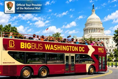 Hop-on Hop-off Tour of DC with 18 Stops and Arlington Audio Tour
