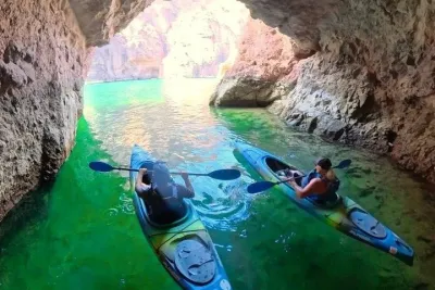 Emerald Cave Kayak Tour Near Las Vegas at Willow Beach