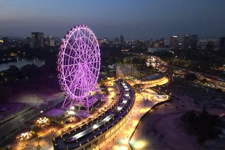Mexico City Night Tour and Aztlán Observation Wheel