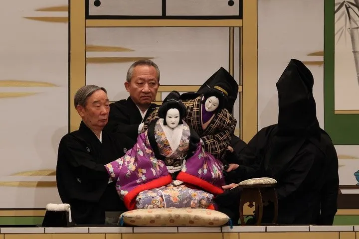 BUNRAKU performance by National Theatre in Ikebukuro