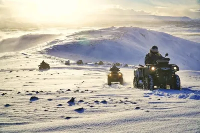 Winter Exclusive Reykjavik Sunrise ATV Tour