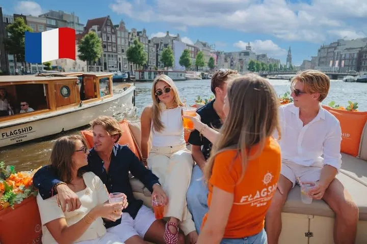 Amsterdam Canal Cruise with Unlimited Drinks