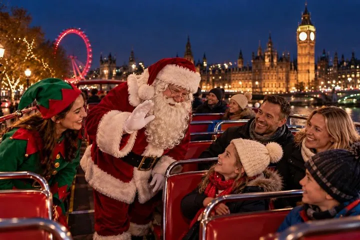 Santa's Magical Express - London Christmas Lights Bus Tour